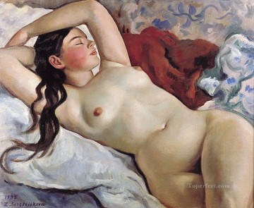  moderno Pintura al %C3%B3leo - desnudo reclinado 1935 1 impresionismo contemporáneo moderno